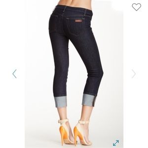 JOE'S JEANS cuffed Alyssa Capri 28